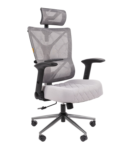 Офисное кресло Chairman CH 566 сетка серый