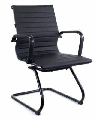 Кресло EverProf Leo CF Black на полозьях