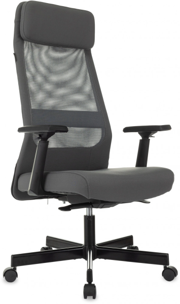 Кресло руководителя T 995 Ткань серая