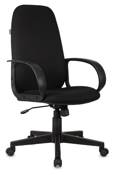 Кресло Бюрократ CH-808 механизм качания, TW ткань Чёрный