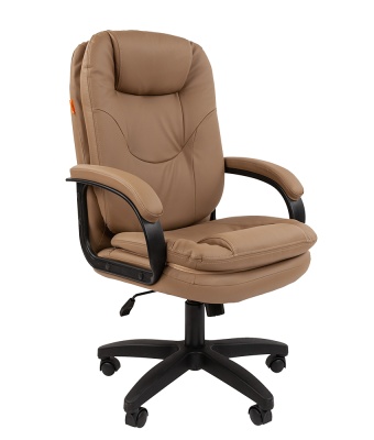Кресло Chairman 668 LT экокожа, бежевое