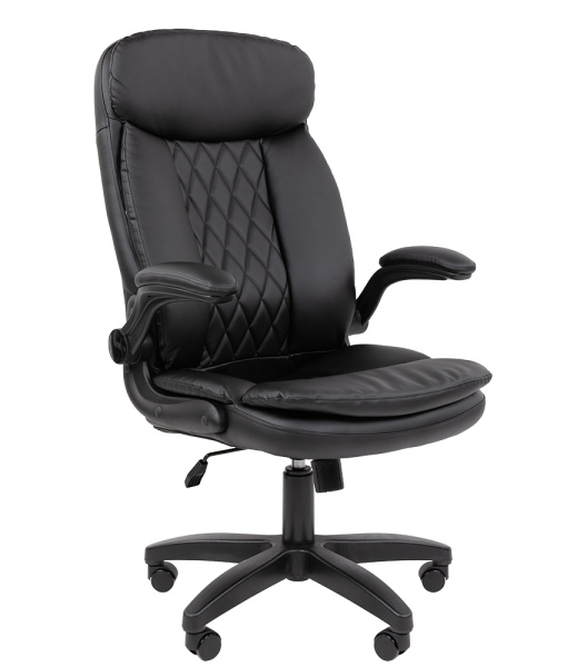 Кресло руководителя CHAIRMAN 533 Экокожа черная