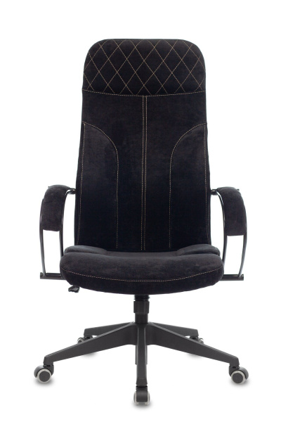 Кресло руководителя Бюрократ CH-608 пластик, ткань Черный