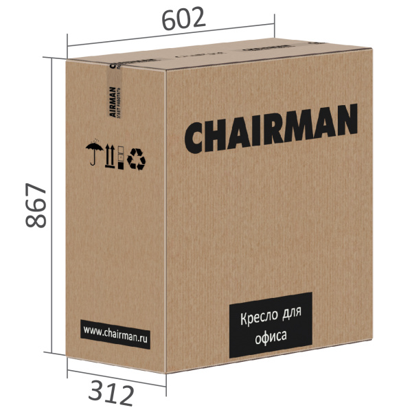 Кресло руководителя Chairman 408 Кожа