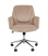 Кресло CHAIRMAN ДОМ 302 Хром Велюр бежевый 
