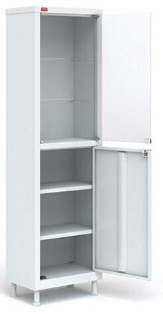 М1 165.57.32 С Медицинский шкаф со стеклом