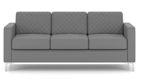 Диван трехместный Актив Chairman, серый EUROLINE-996