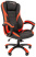 Кресло CHAIRMAN Драйв 22 Экокожа черно-красное