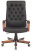 Кресло руководителя Бюрократ T-9928WALNUT Экокожа