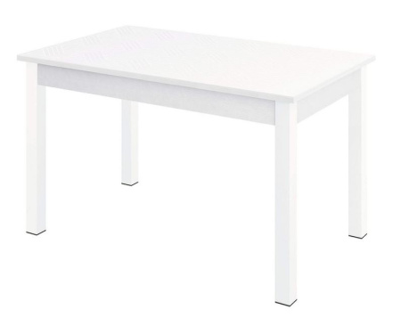 Обеденный стол Орфей 40 Белый шпон