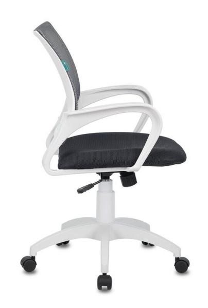 Кресло Бюрократ CH-W695N Сетка/ткань (пластик белый), серое