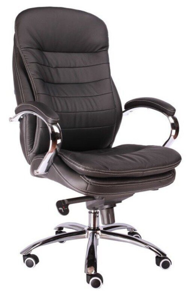 Кресло Everprof Валенсия экокожа черная