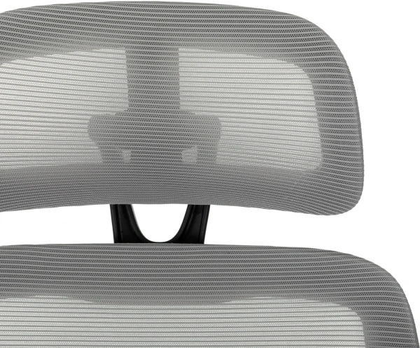 Кресло руководителя Бюрократ Wise сетка/ткань серый