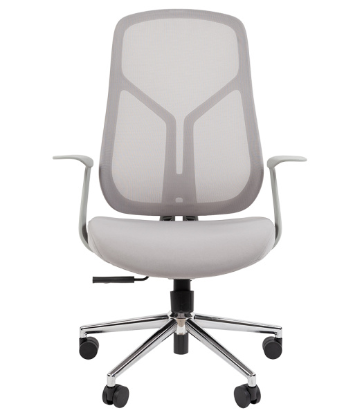 Кресло руководителя CHAIRMAN CH 588 БП Сетка/ткань серая