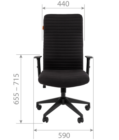 Кресло офисное CHAIRMAN 611 Ткань