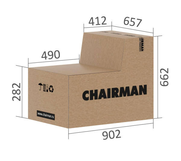 Кресло руководителя Chairman 480 Кожа