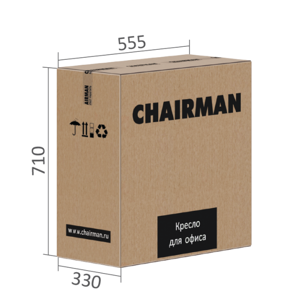 Кресло CHAIRMAN ДОМ 115 велюр