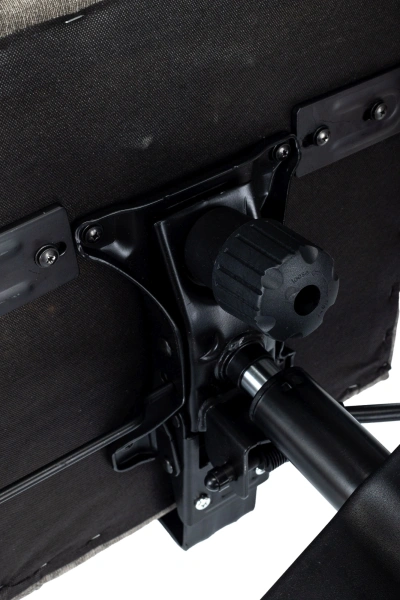 Кресло игровое Zombie 51 велюр серый Light-19 