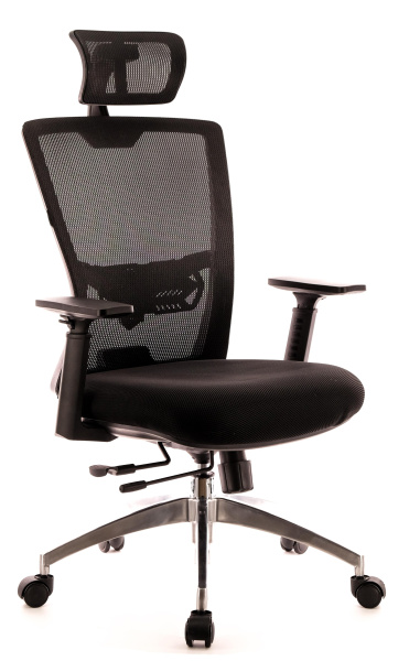 Кресло Everprof Поло Сетка черная