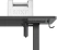Стол для компьютера Cactus CS-EDXL 160x140x72см электропривод столешница МДФ черный каркас черный