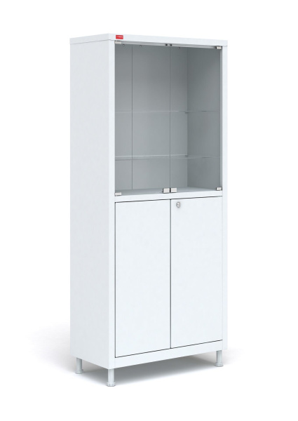 М2 165.70.32 С Медицинский шкаф со стеклом