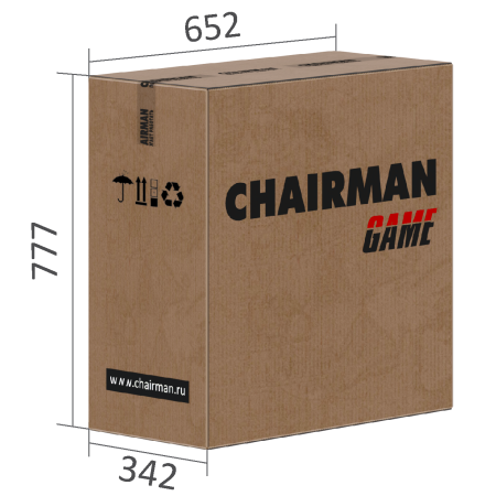 Кресло CHAIRMAN Драйв 16 W Экокожа