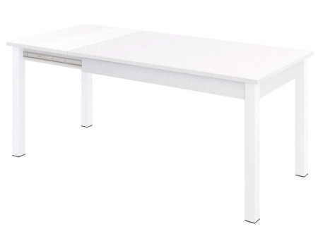 Обеденный стол Орфей 40 Белый шпон