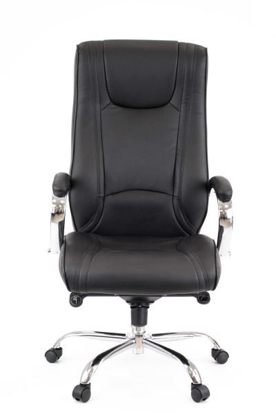 Кресло EverProf Кинг Экокожа черная