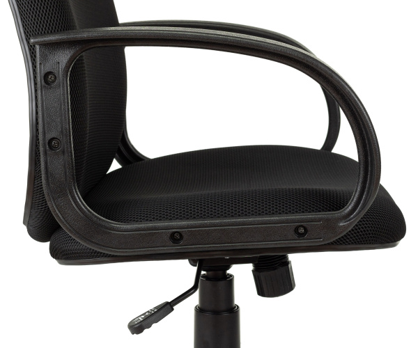 Кресло Бюрократ CH-808 механизм качания, TW ткань Чёрный